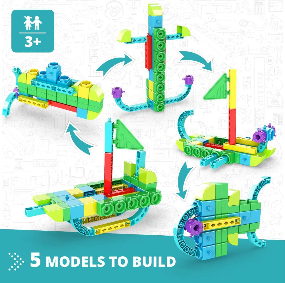 Buy Engino Steam Lab Sea Adventures | Yallatoys.com