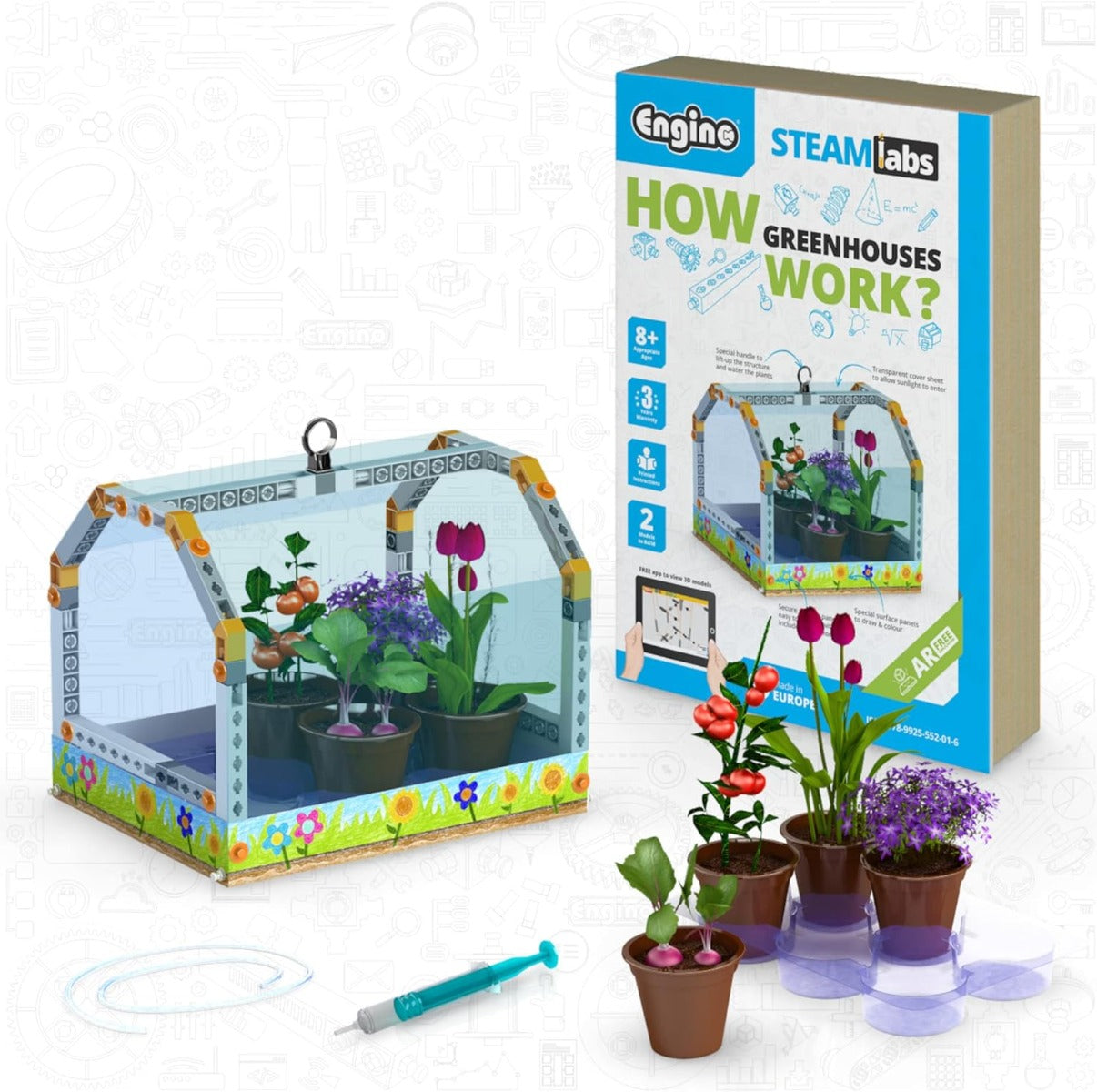 Buy Engino Steam Lab Greenhouses | Yallatoys.com