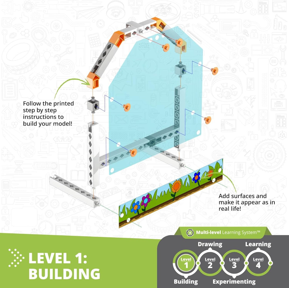 Buy Engino Steam Lab Greenhouses | Yallatoys.com