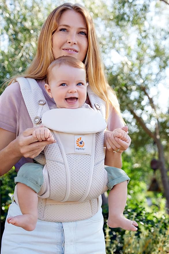 Ergobaby Omni Breeze Baby Carrier Natural Beige – Yallatoys