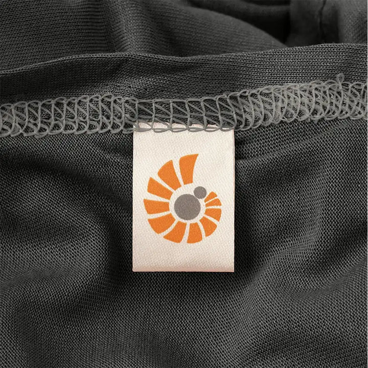 Ergobaby Aura Sustainably Sourced Knit Baby Wrap Soft Black Ergobaby Yallatoys