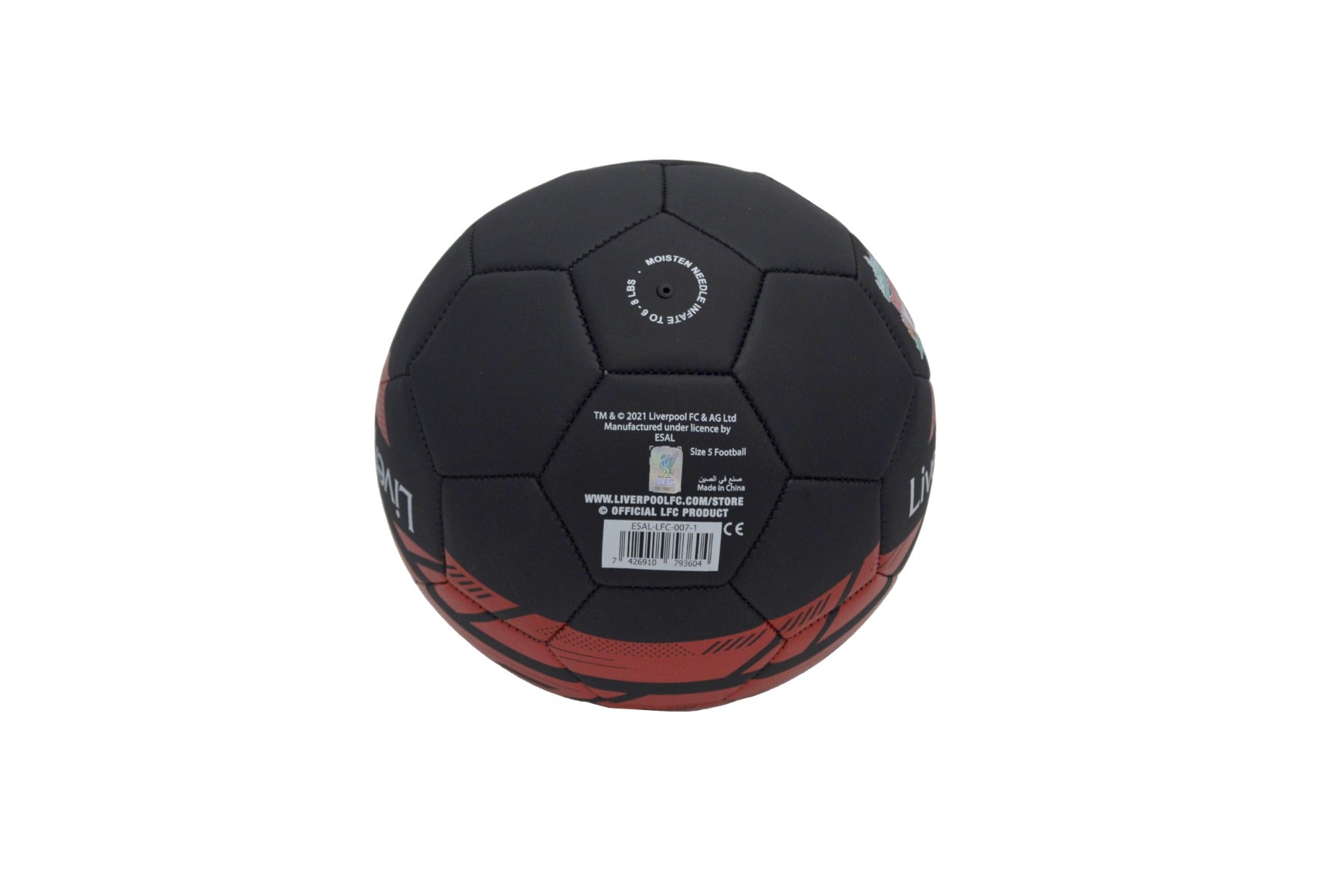 Buy Liverpool FC Football Size 5 Design 6 | Yallatoys.com