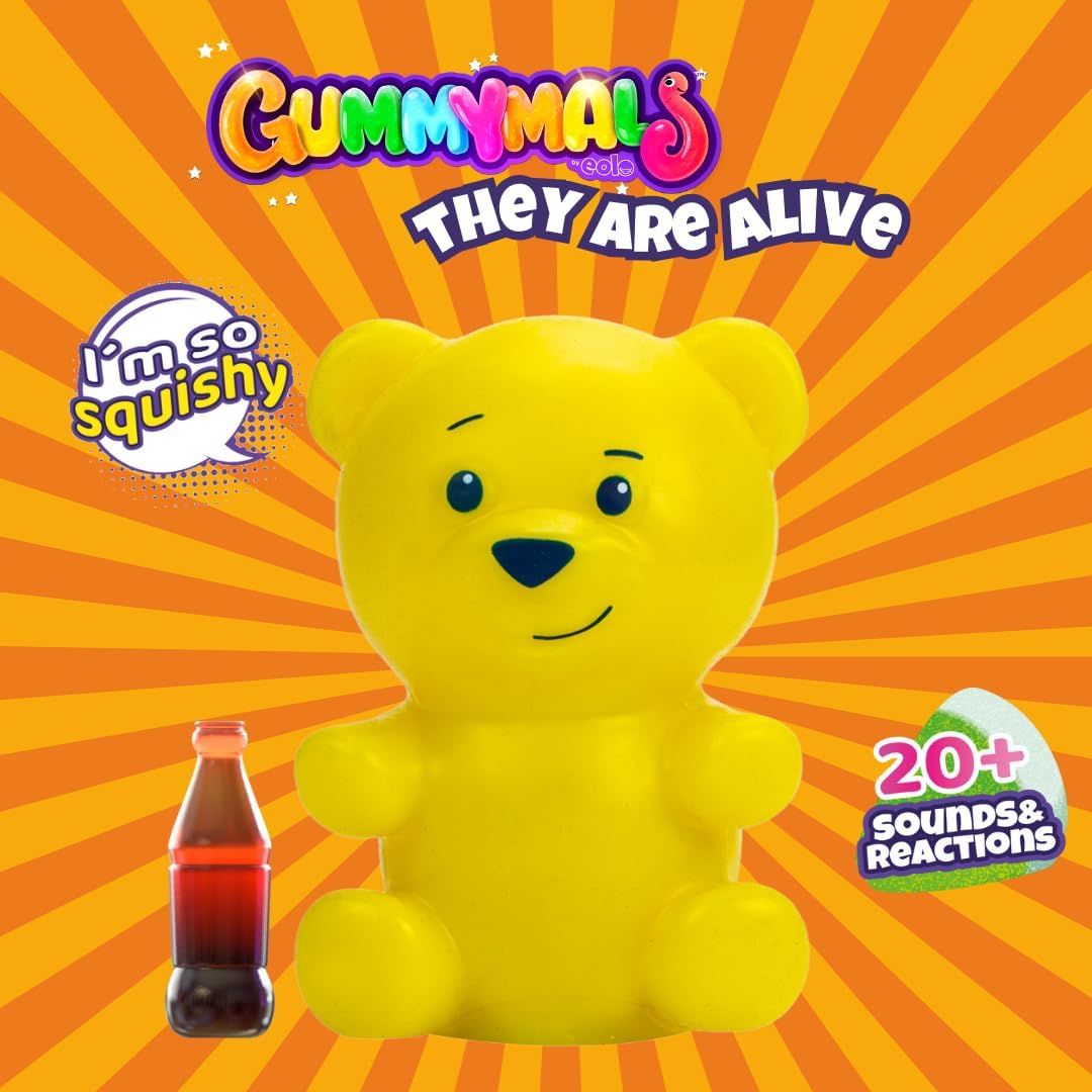 Buy Eolo Gummymals Bear Shape  Yellow | Yallatoys.com