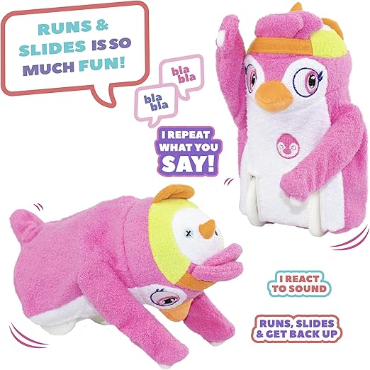 Buy Eolo Toys Party Pets Slippy The Penguin Electronic Plush Toy | Yallatoys.com