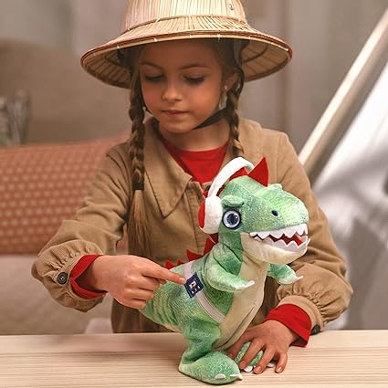 Buy Eolo Toys Party Pets Dj Rex Electronic Plush Toy | Yallatoys.com