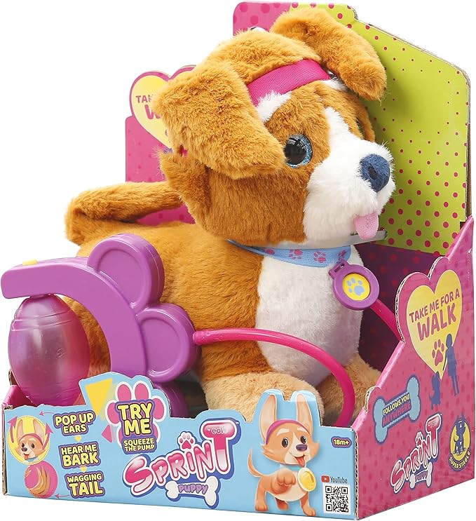 Buy Eolo Toys Sprint Puppy Corgi The Puppy Plush Toy | Yallatoys.com