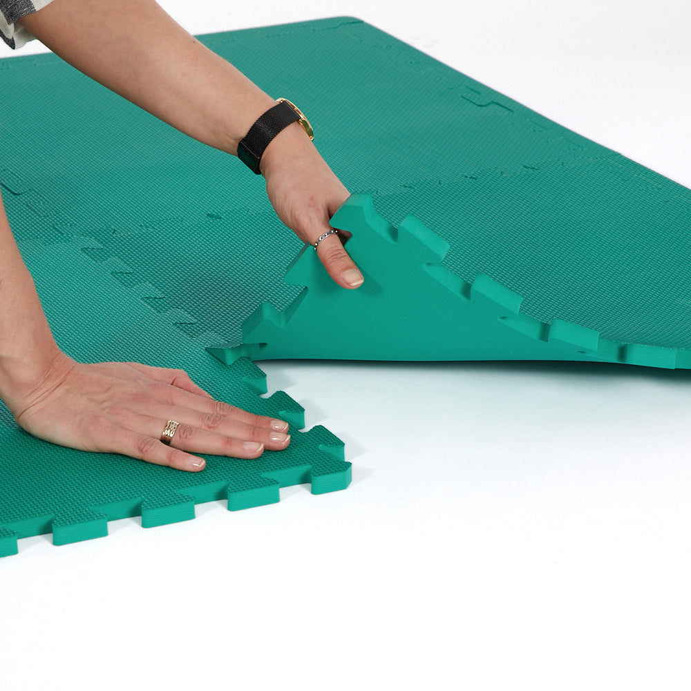 Buy Eva Interlocking Floor Foam Mat Green | Yallatoys.com