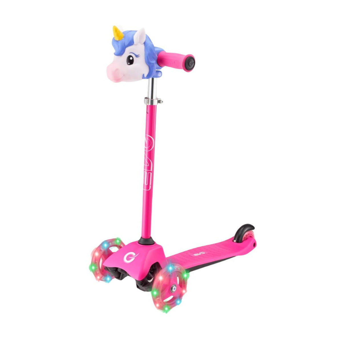 Buy Evo Unicorn Light Up Mini Cruiser Scooter Pink | Yallatoys.com