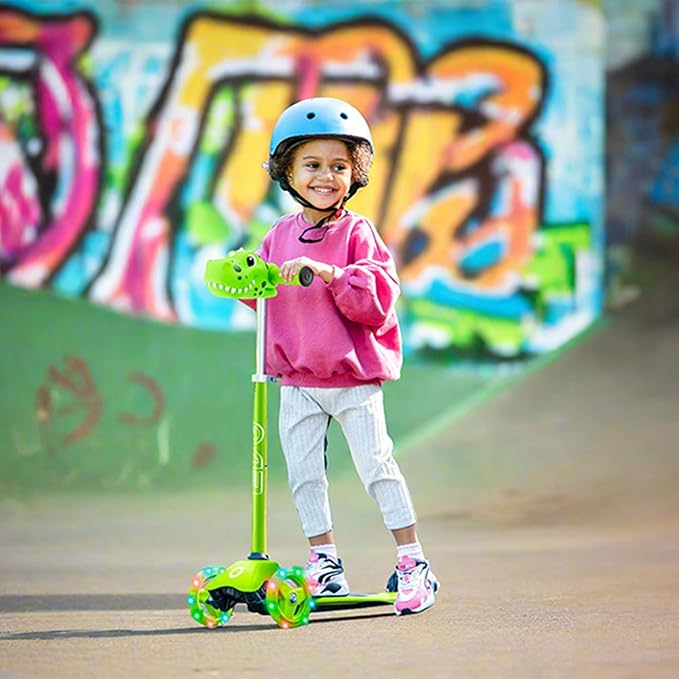 Buy Evo Light Up Mini Cruiser Scooter Dino | Yallatoys.com
