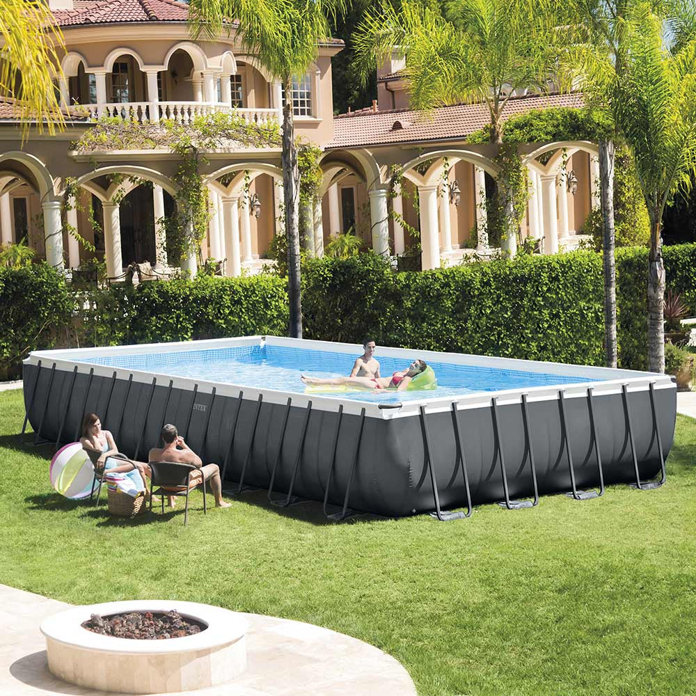 extra large family swimming pool outdoor
