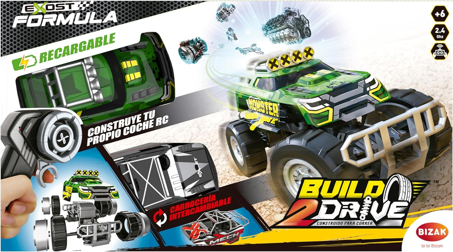 Buy Exost Build 2 Drive Mighty Monster | Yallatoys.com