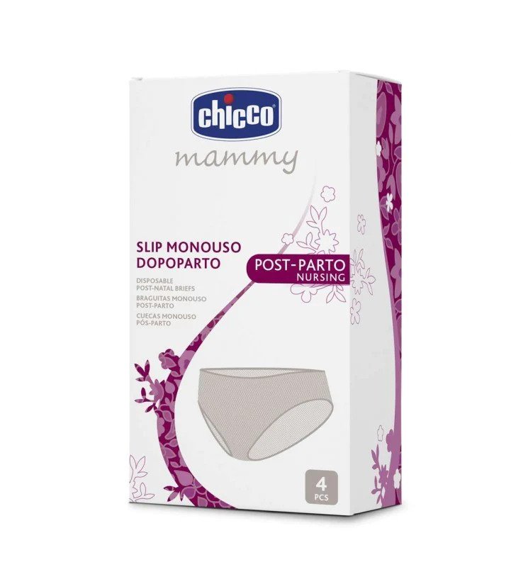 Chicco Disposable Post Natal Briefs - Medium - 4PCS Chicco Yallatoys