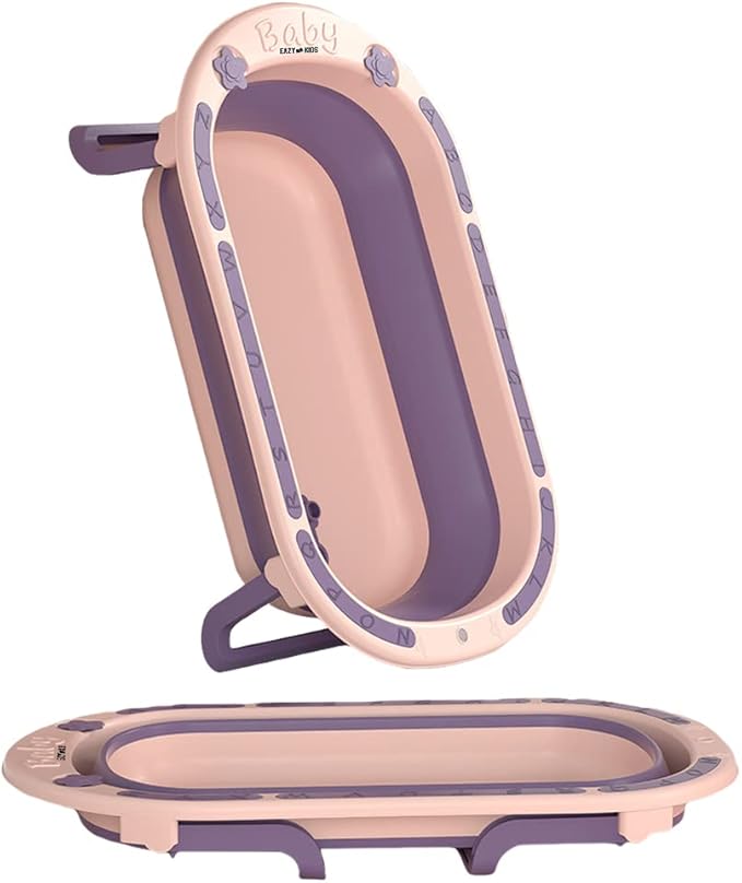 Eazy Kids Folding Bath Tub Purple Eazy Kids Yallatoys