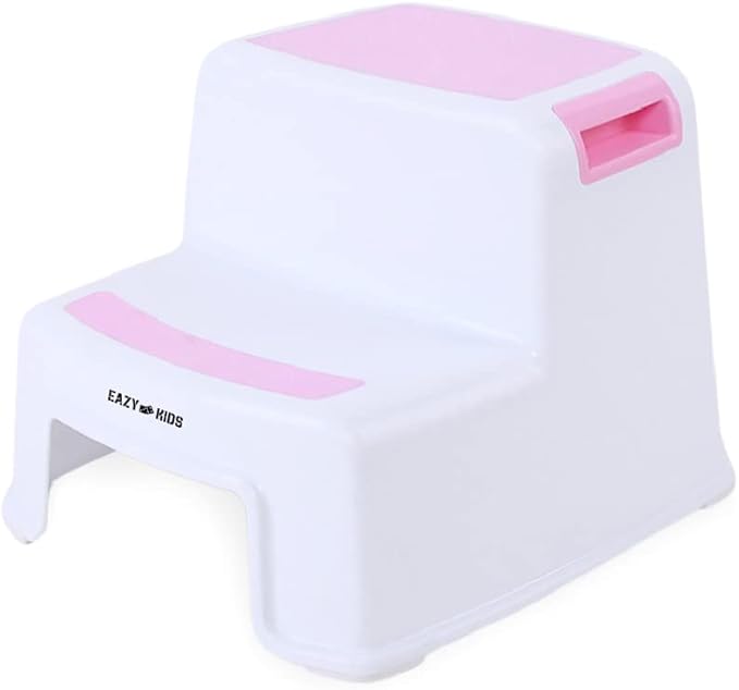 Eazy Kids Step Stool Pink Eazy Kids Yallatoys