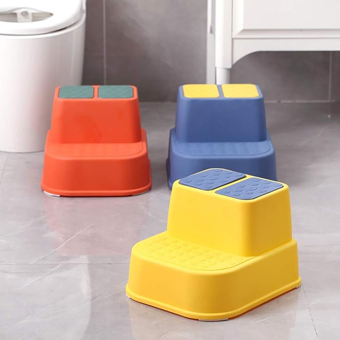 Eazy Kids Step Stool Orange Eazy Kids Yallatoys