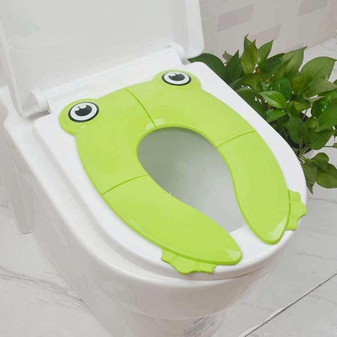 Eazy Kids Foldable Travel Potty with Carry Bag Green Eazy Kids Yallatoys