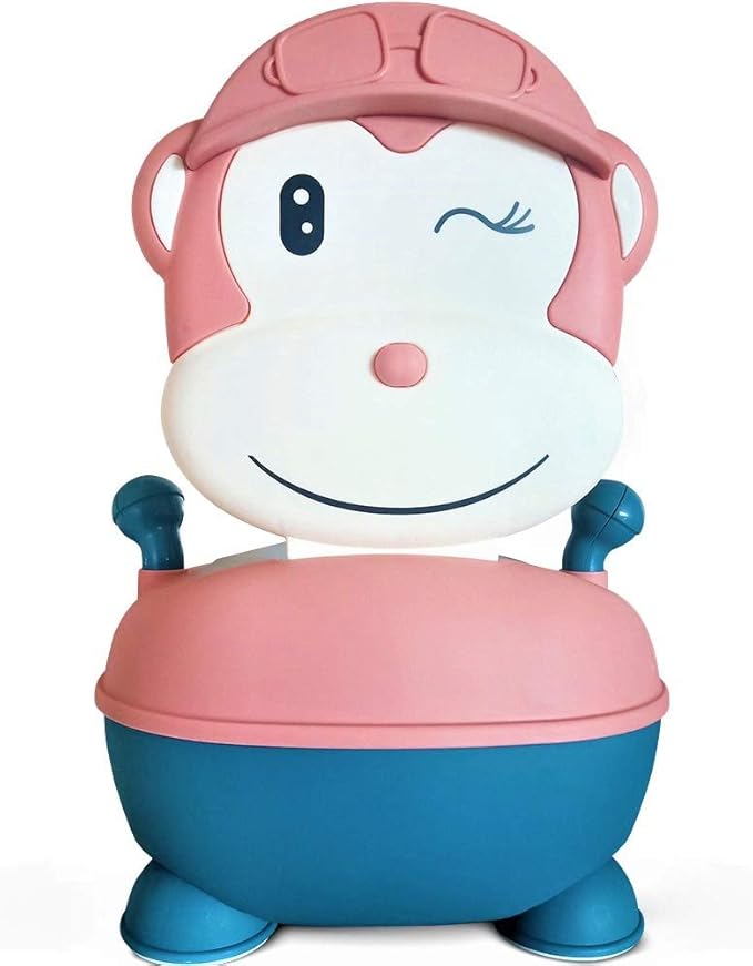 Eazy Kids Monkey Potty Pink Eazy Kids Yallatoys