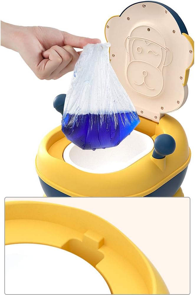 Eazy Kids Monkey Potty Yellow Eazy Kids Yallatoys