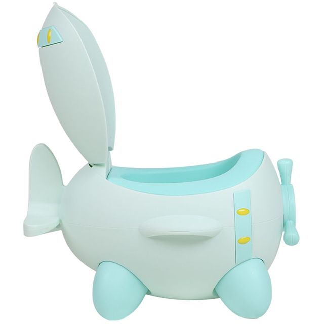 Eazy Kids Airplane Kids Potty Training Toilet Seat Green Eazy Kids Yallatoys