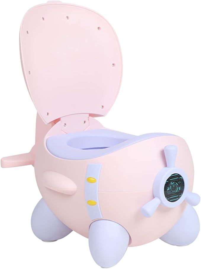 Eazy Kids Airplane Kids Potty Training Toilet Seat Pink Eazy Kids Yallatoys