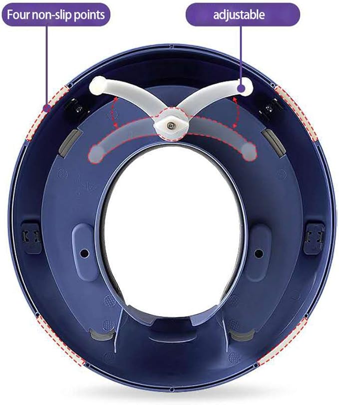 Eazy Kids Potty Training Cushioned Seat Blue Eazy Kids Yallatoys