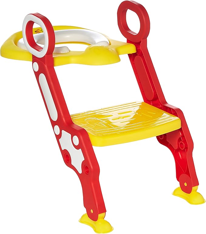 Eazy Kids Step Stool Foldable Potty Trainer Seat Yellow Eazy Kids Yallatoys