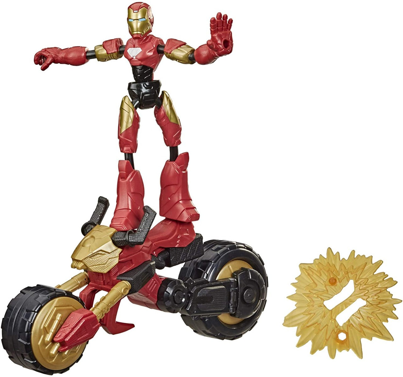 Buy Avengers Bend And Flex Action Figure Rider Iron Man | Yallatoys.com
