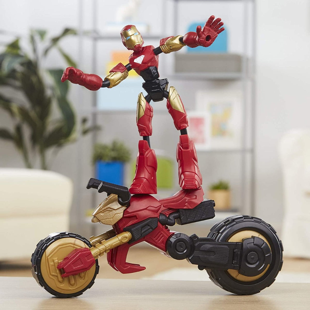 Buy Avengers Bend And Flex Action Figure Rider Iron Man | Yallatoys.com