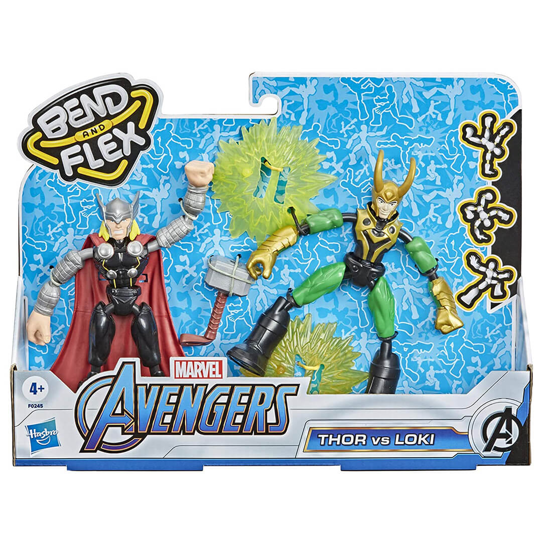 Buy Avengers Bend And Flex Action Figure Thor Vs Loki | Yallatoys.com