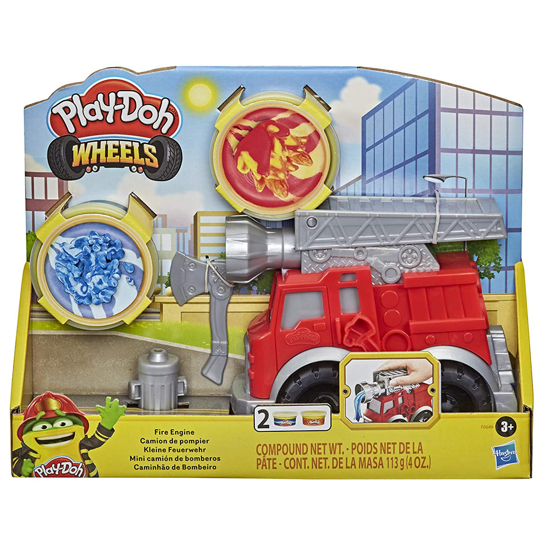 Buy Play Doh Wheels Fire Truck Play Set with Non-Toxic Modeling Cans | Yallatoys.com