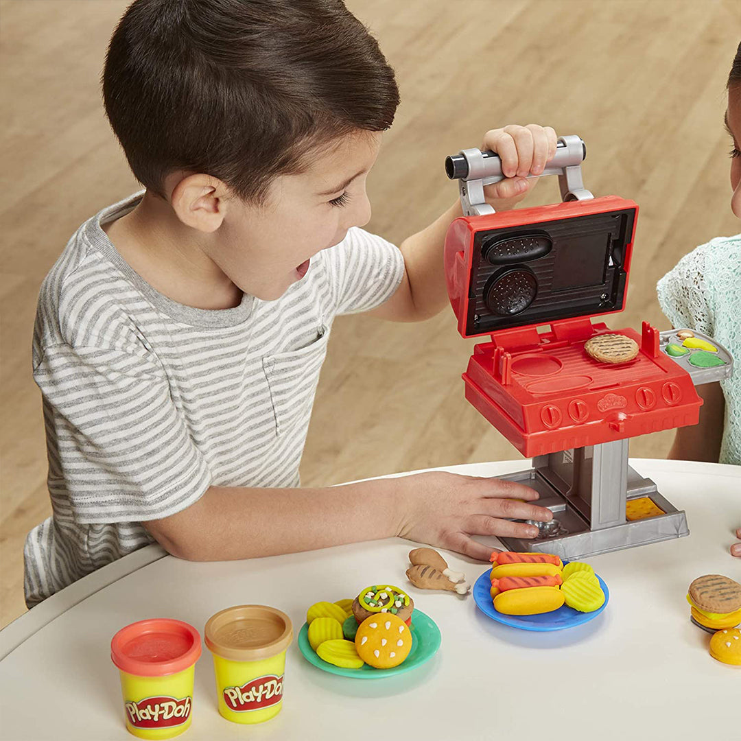 Buy Play Doh Kitchen Creations Grill N Stamp Playset for Kids | Yallatoys.com