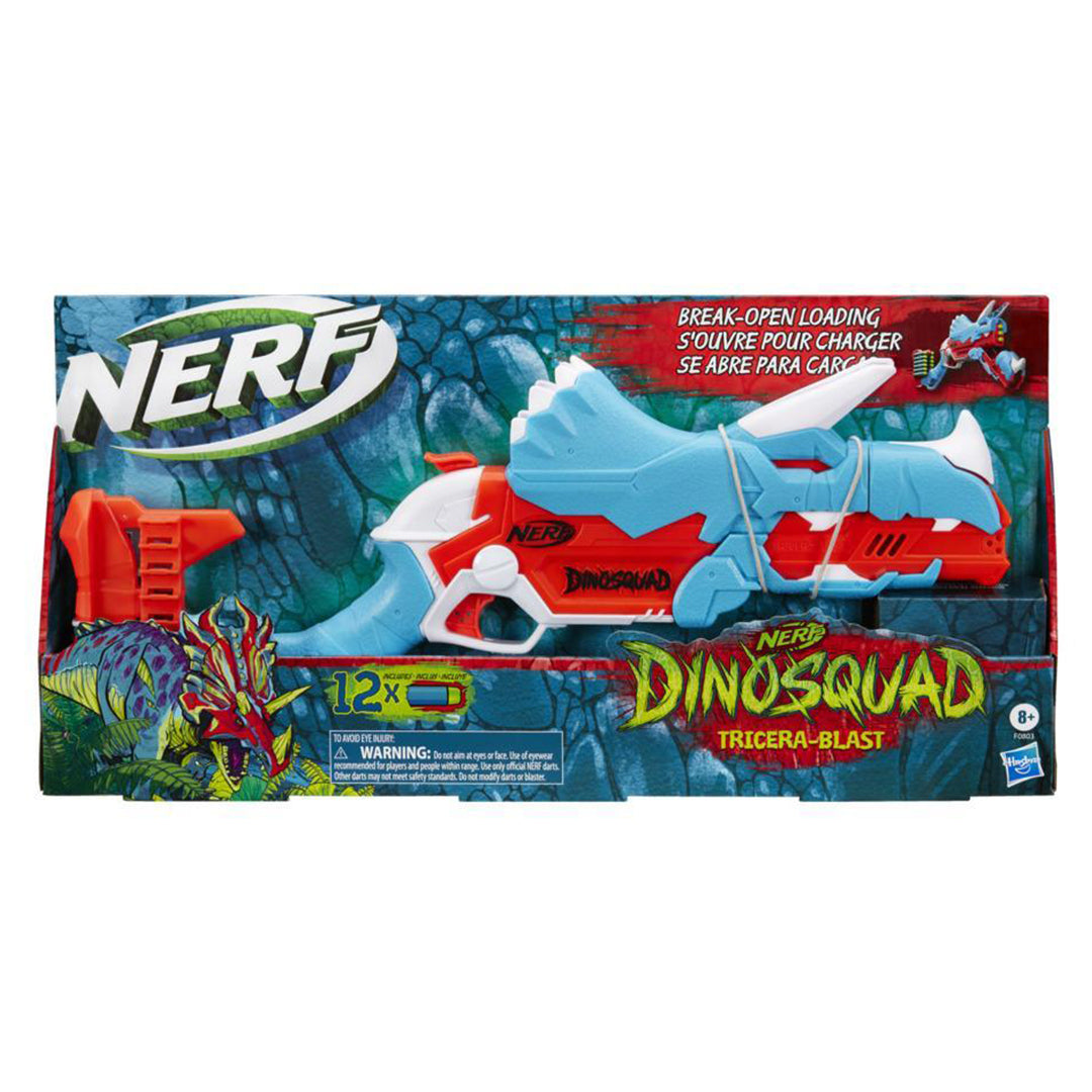Buy Nerf Dino Squad Tricera-Blast Dart Blaster | Yallatoys.com