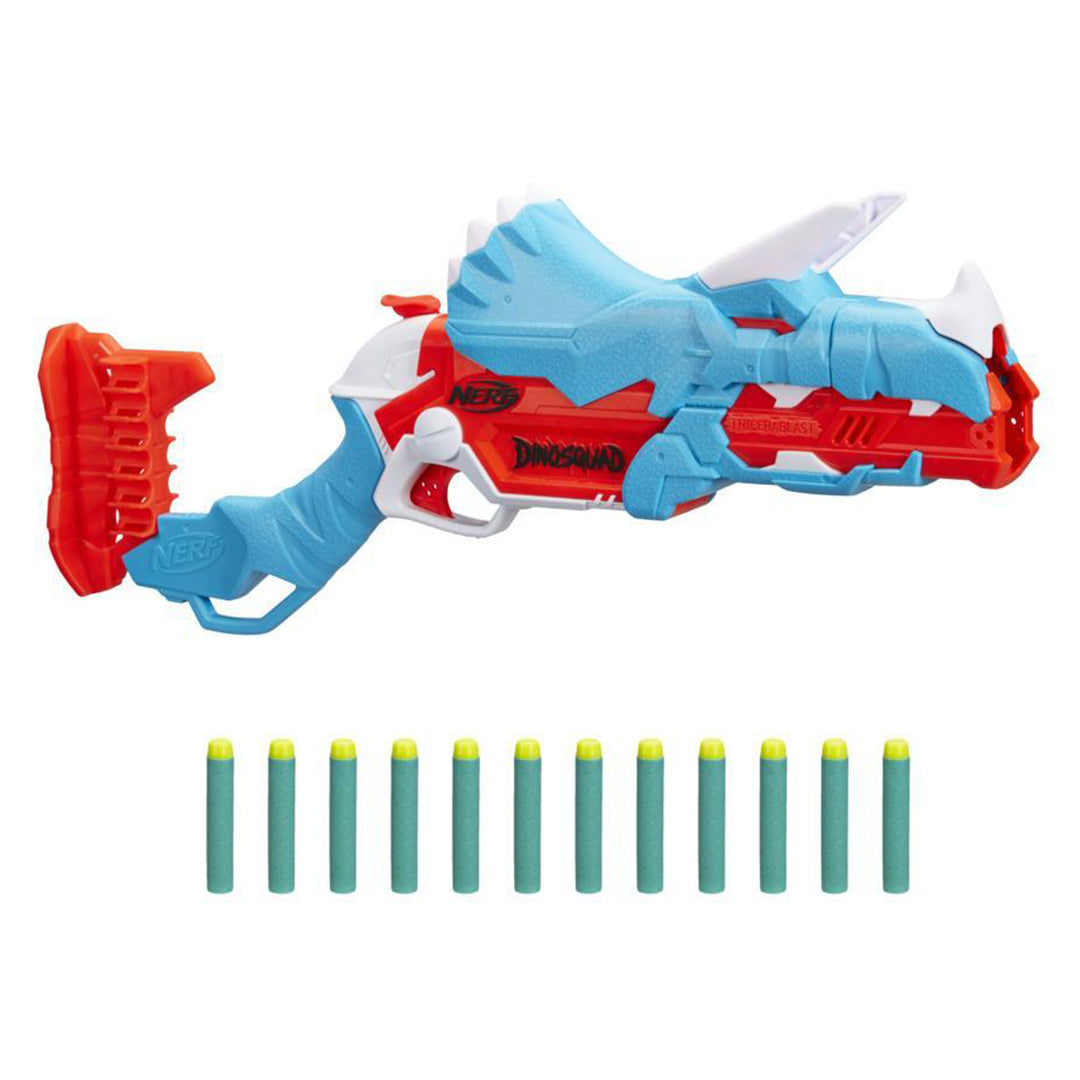 Buy Nerf Dino Squad Tricera-Blast Dart Blaster | Yallatoys.com