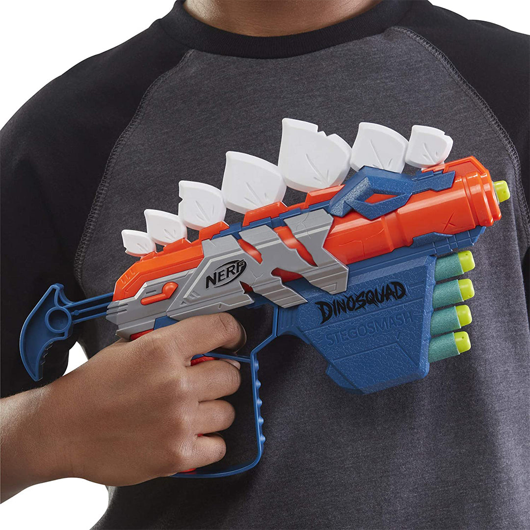 Buy Nerf Dino Squad Stego Smash Dart Blaster | Yallatoys.com