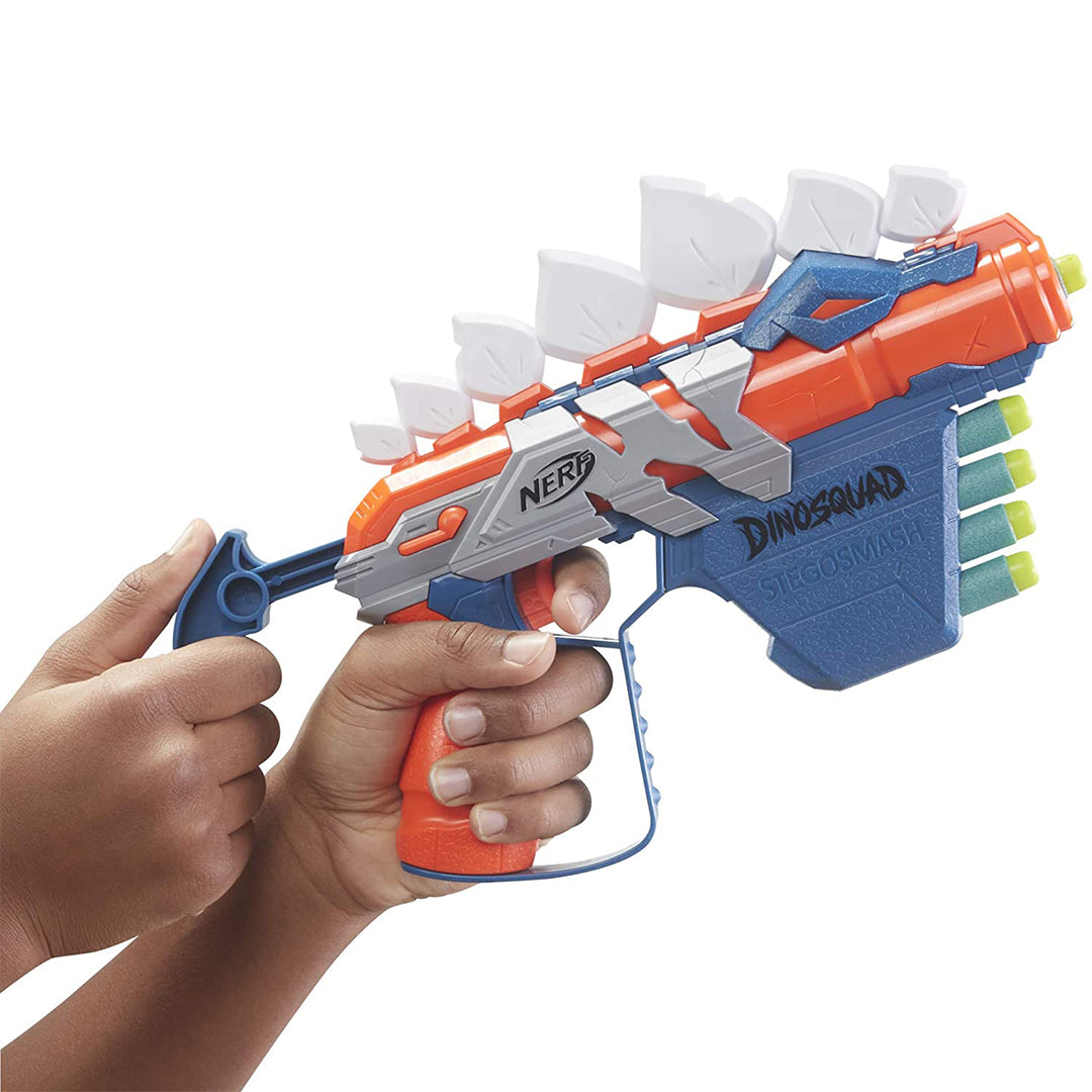 Buy Nerf Dino Squad Stego Smash Dart Blaster | Yallatoys.com