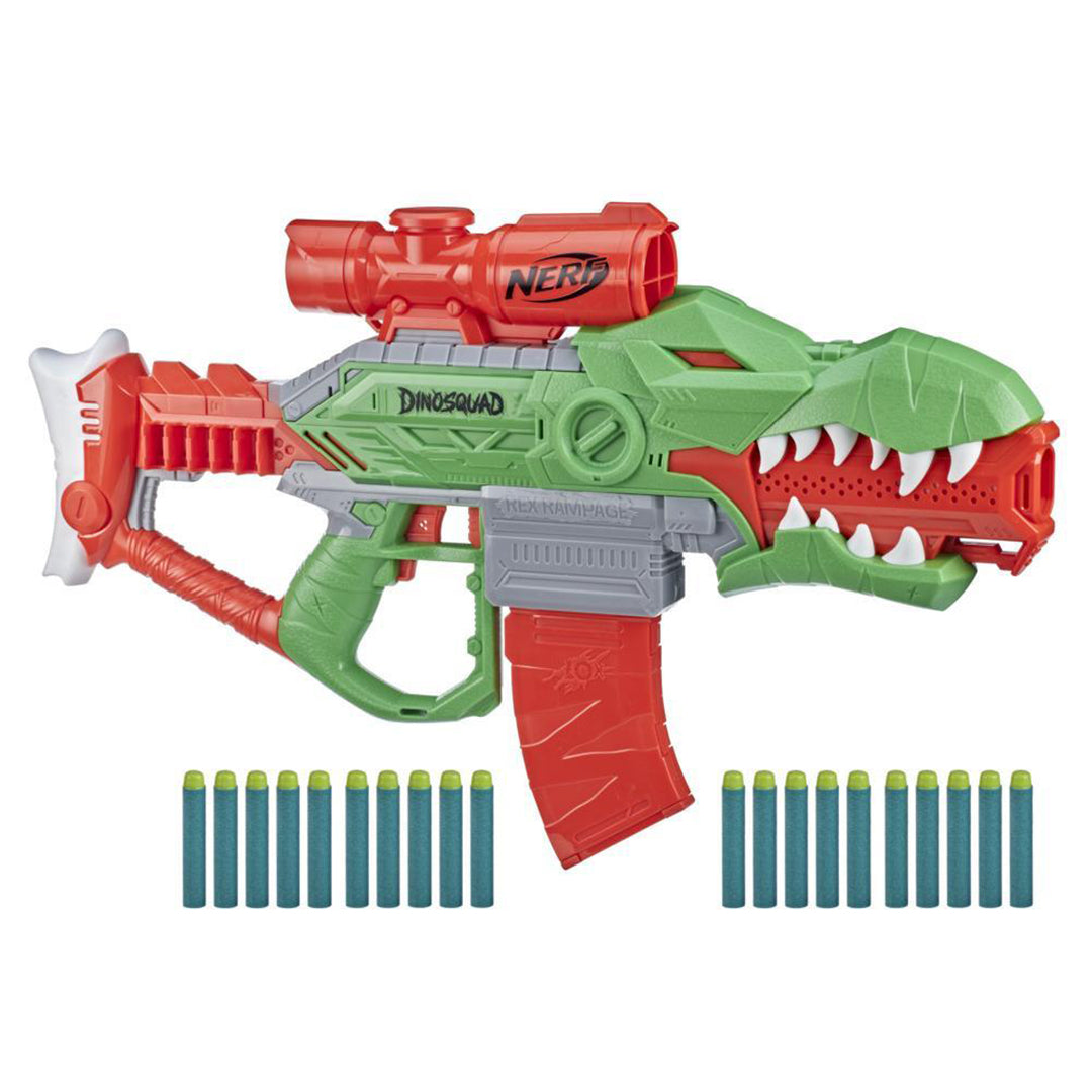 Buy Nerf Dino Squad Rex-Rampage Motorized Dart Blaster | Yallatoys.com