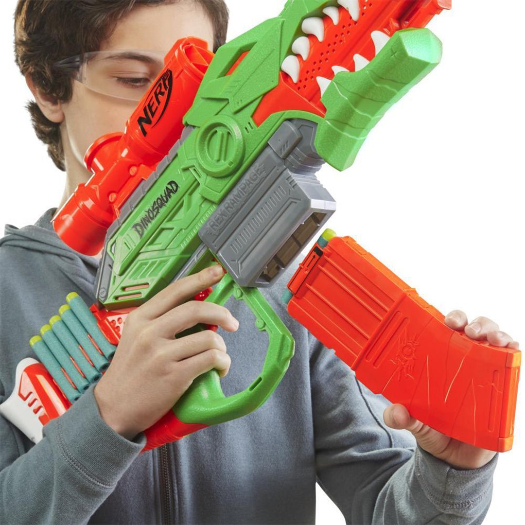 Buy Nerf Dino Squad Rex-Rampage Motorized Dart Blaster | Yallatoys.com
