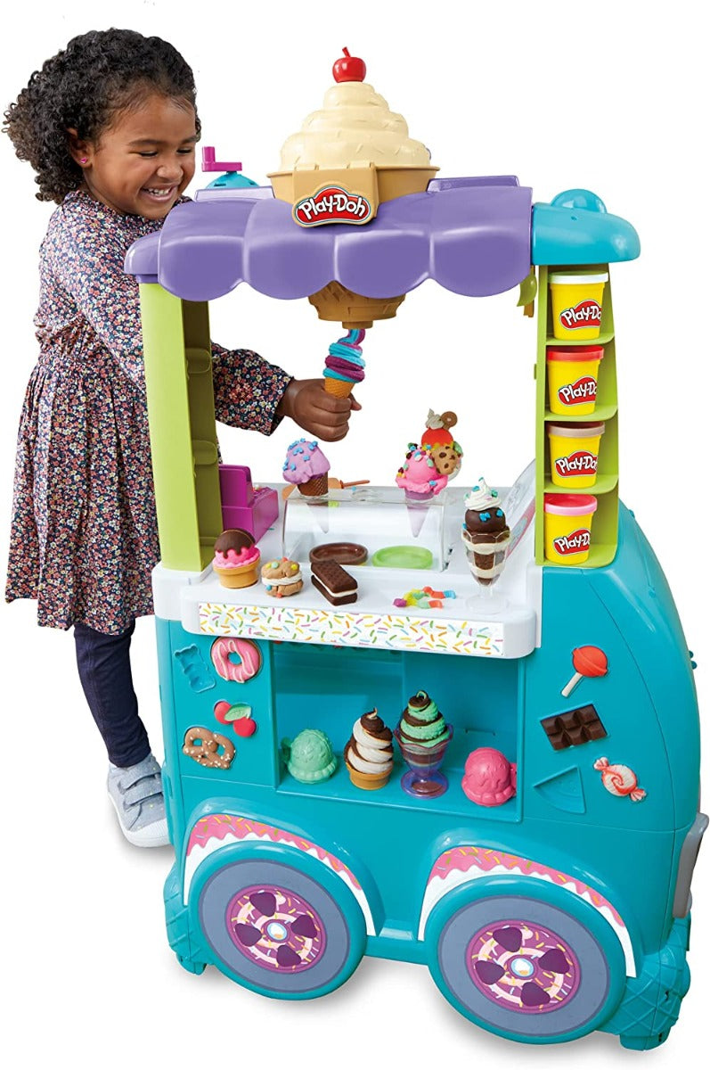 Buy Playdoh Kitchen Creations Ultimate Ice Cream Truck Toy Playset | Yallatoys.com