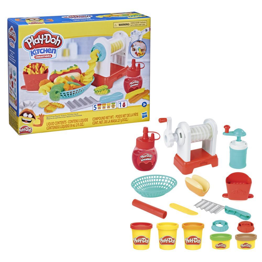 Buy Play Doh Kitchen Creations Spiral Fries Playset | Yallatoys.com
