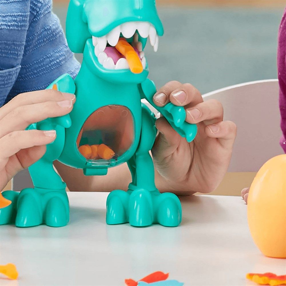 Buy Play Doh Crunchin Tyrannosaurus Dino Crew Toy for Kids | Yallatoys.com