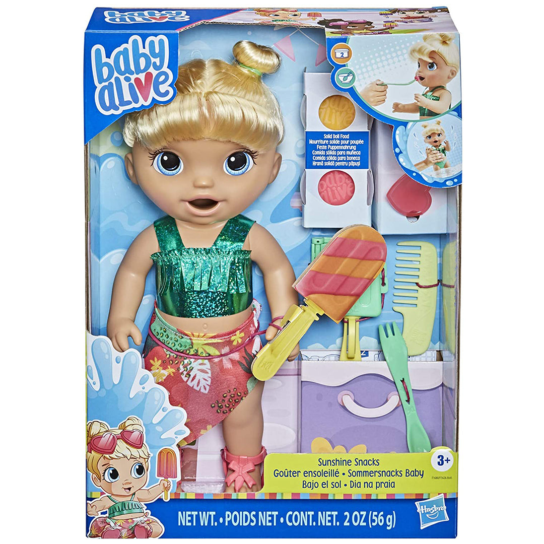 Buy Baby Alive Sunshine Snacks Bold Hair | Yallatoys.com
