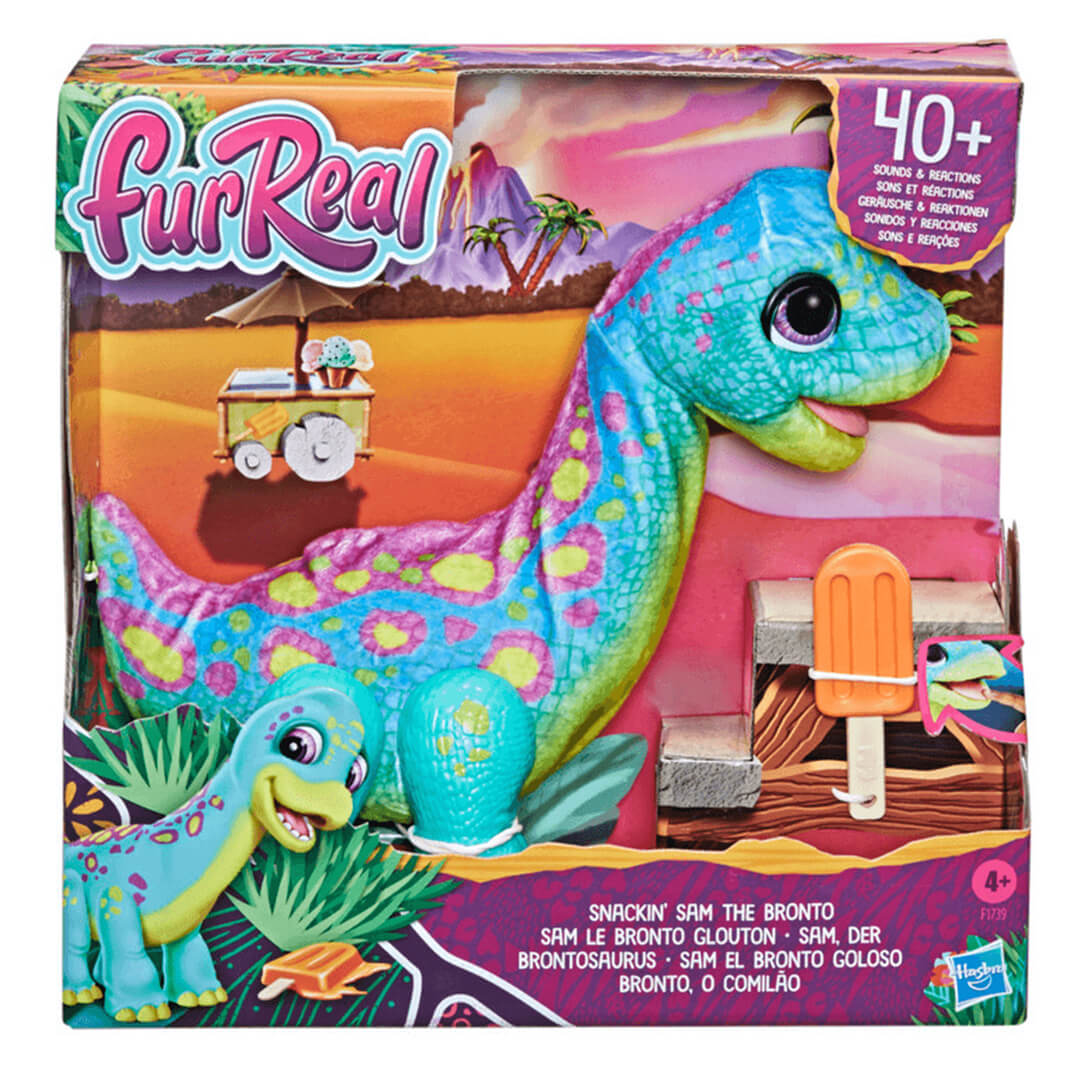 Buy FurReal Snackin Sam The Bronto | Yallatoys.com