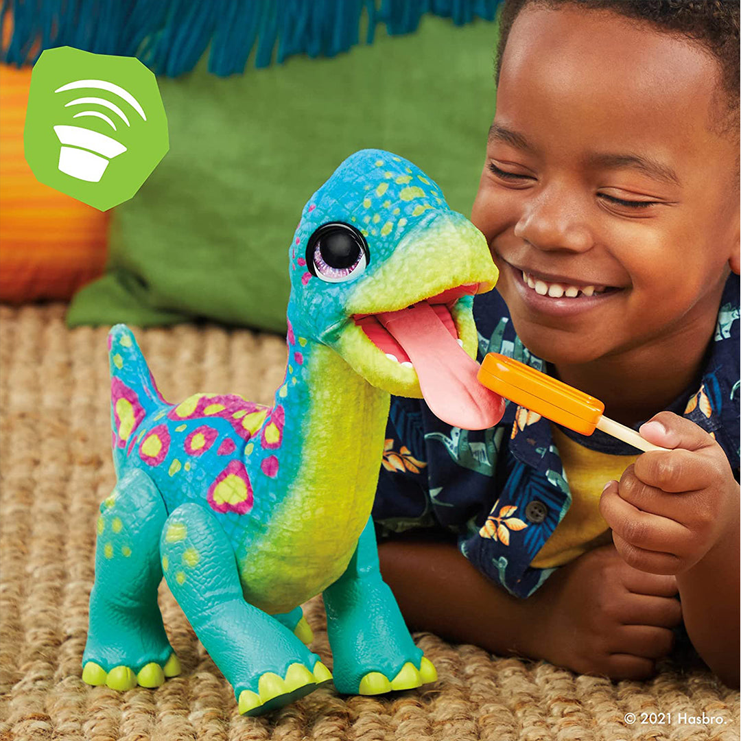 Buy FurReal Snackin Sam The Bronto | Yallatoys.com