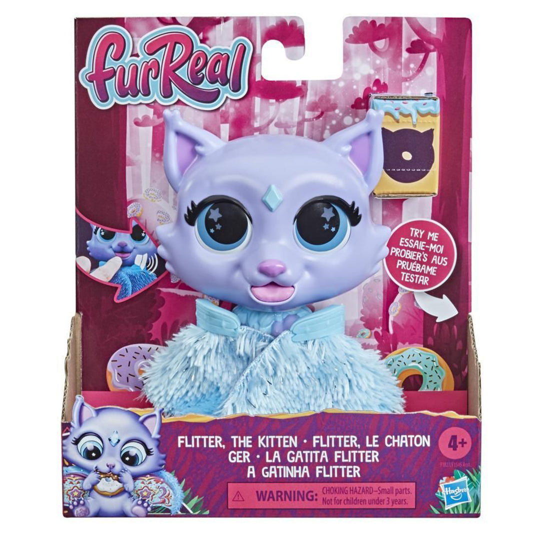 Buy Furreal Flitter the Kitten Interactive Feeding Toy, Lights and Sounds | Yallatoys.com
