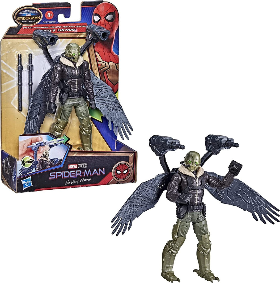 Buy Spider Man Marvel 6inch Deluxe Wing Blast Marvel's Vulture Movie Inspired Action Figure | Yallatoys.com