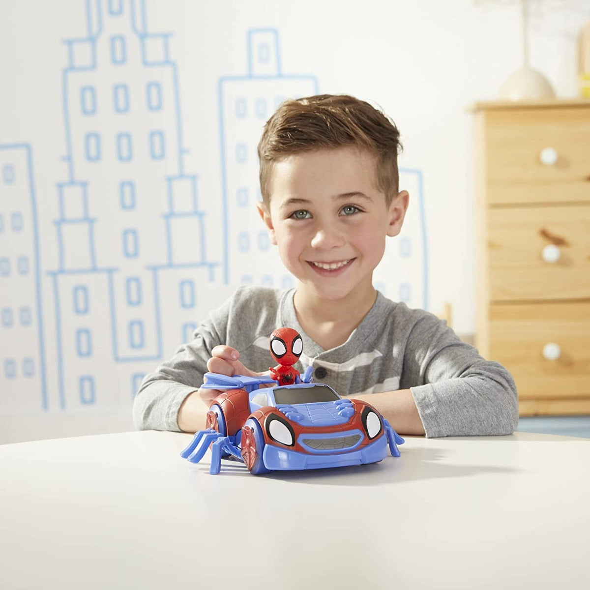 Buy Spider Man Spidey Change N Go Web Crawler and Spidey Action Figure | Yallatoys.com