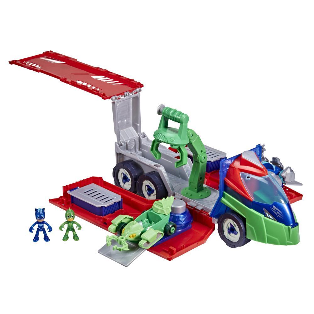 Buy PJ Masks PJ Launching Seeker Transforming PJ Seeker Vehicle Playset | Yallatoys.com