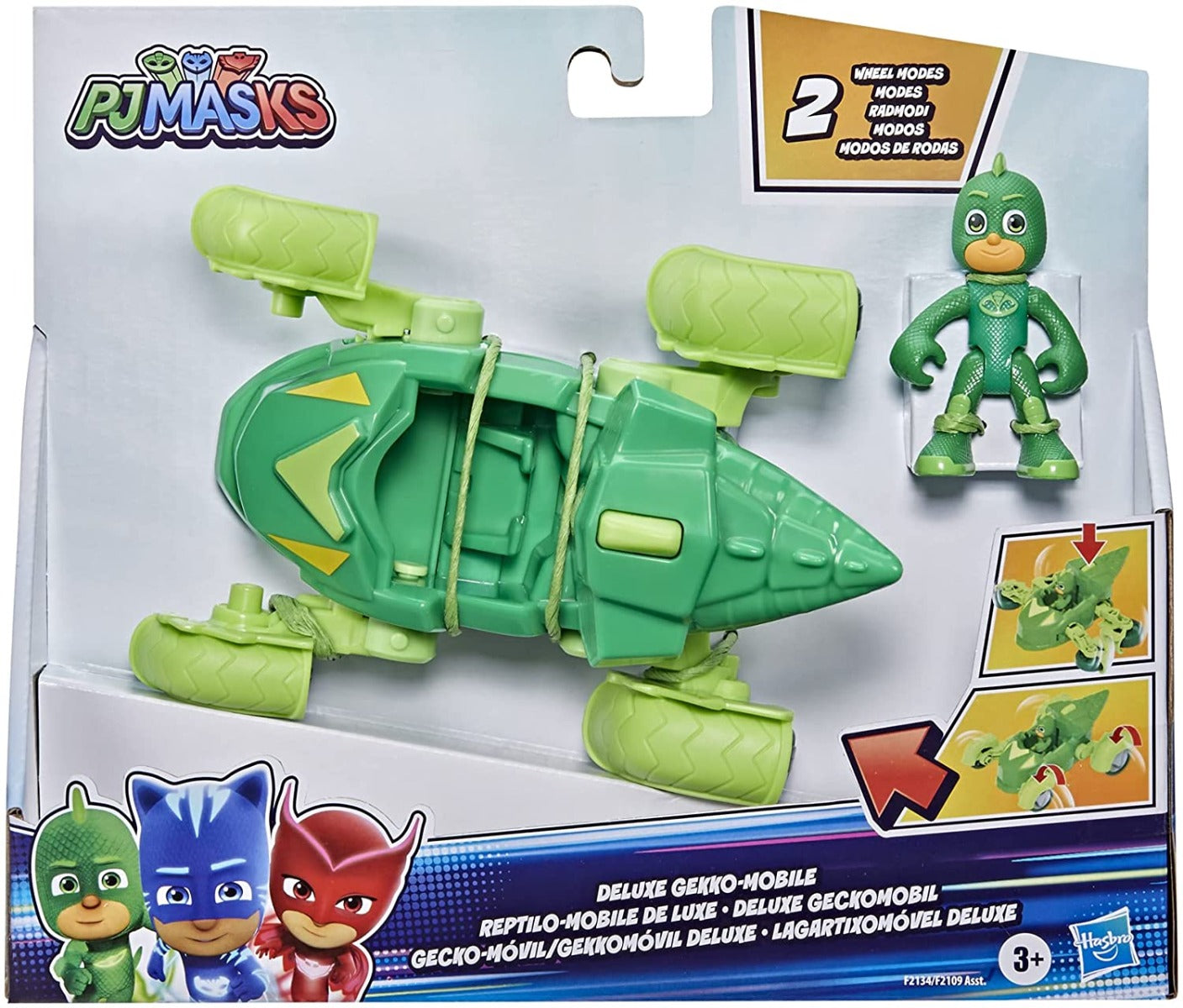 Buy PJ Masks Deluxe Vehicle Mobile Car with Gekko Action Figure | Yallatoys.com