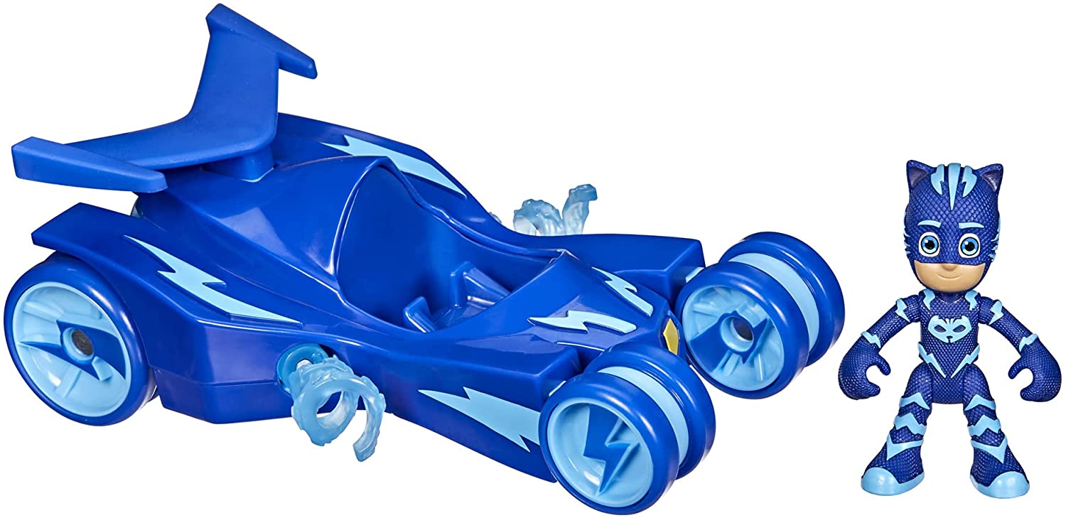 Buy PJ Masks Deluxe Vehicle Cat-Car Toy with Catboy Action Figure | Yallatoys.com