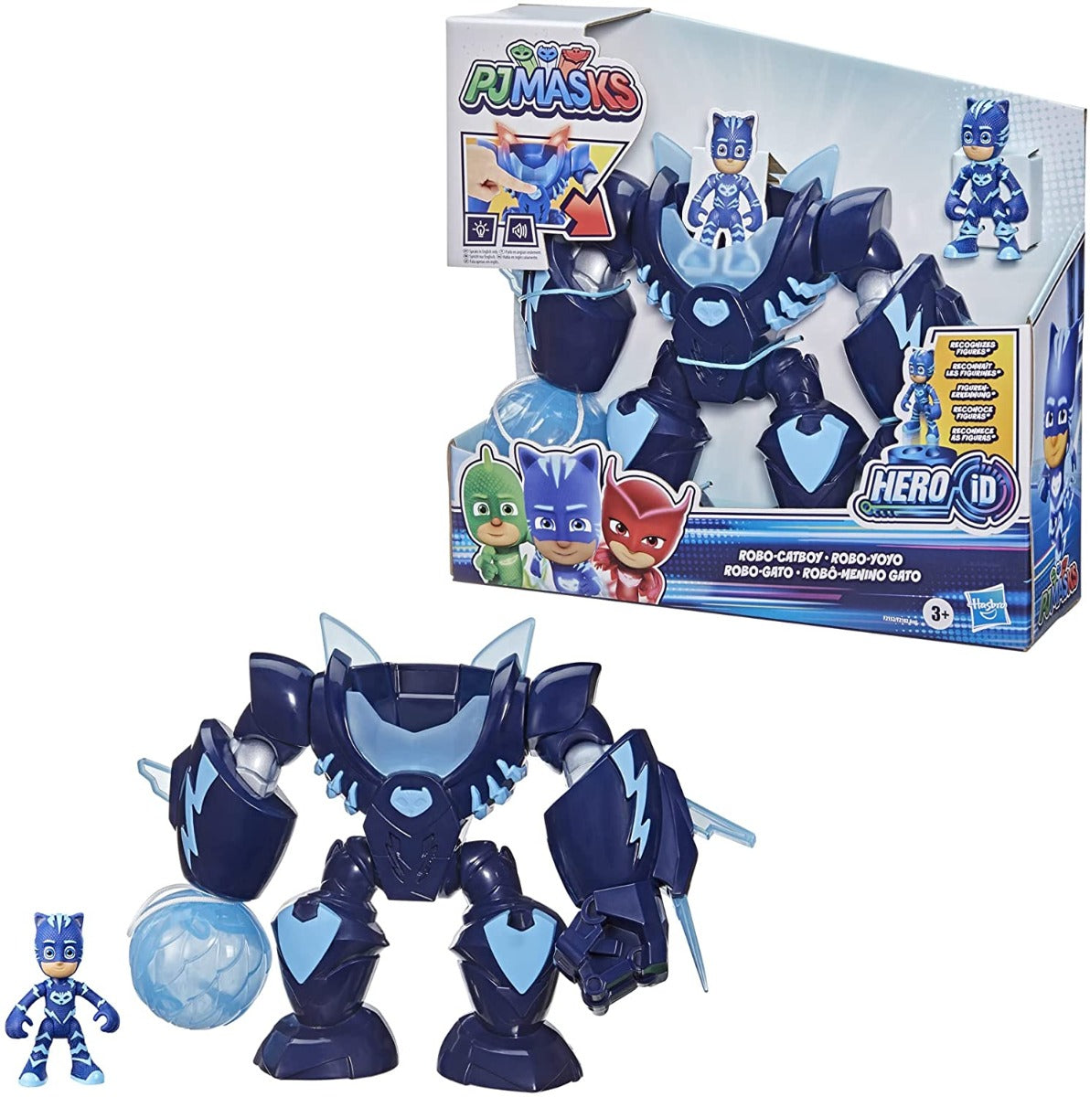 Buy PJ Masks Robo Catboy Preschool Toy with Lights and Sounds | Yallatoys.com